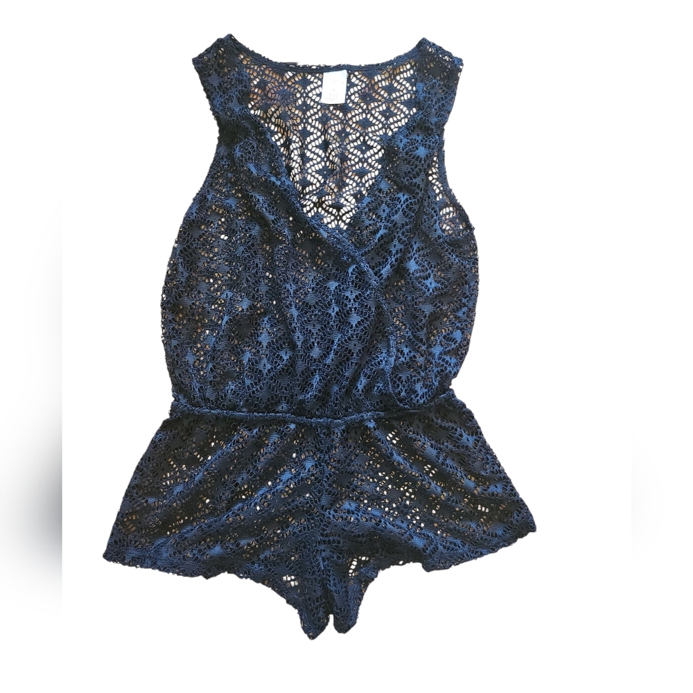 B2G1 FREE! Xhilaration Black Lace Swim Coverup